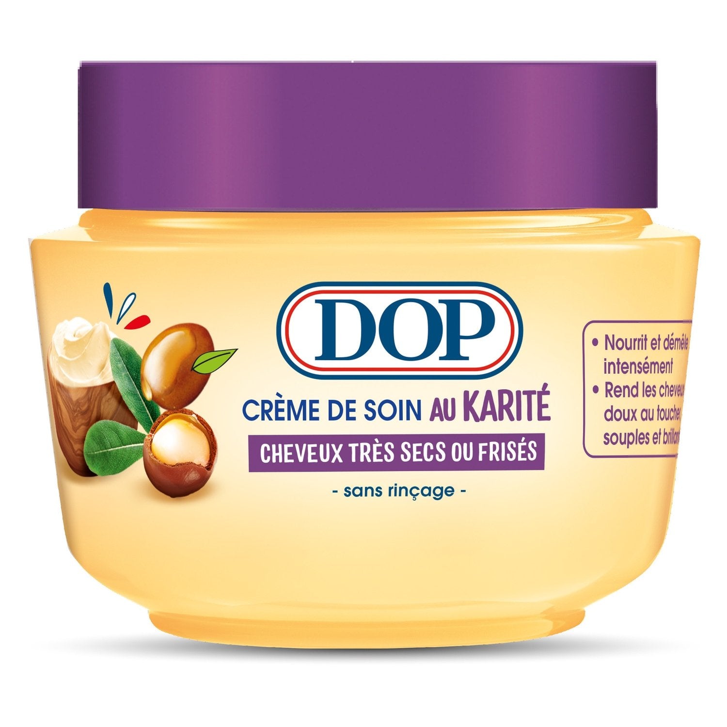 Masque Cheveux Très Secs Karité DOP le pot de 300mL
