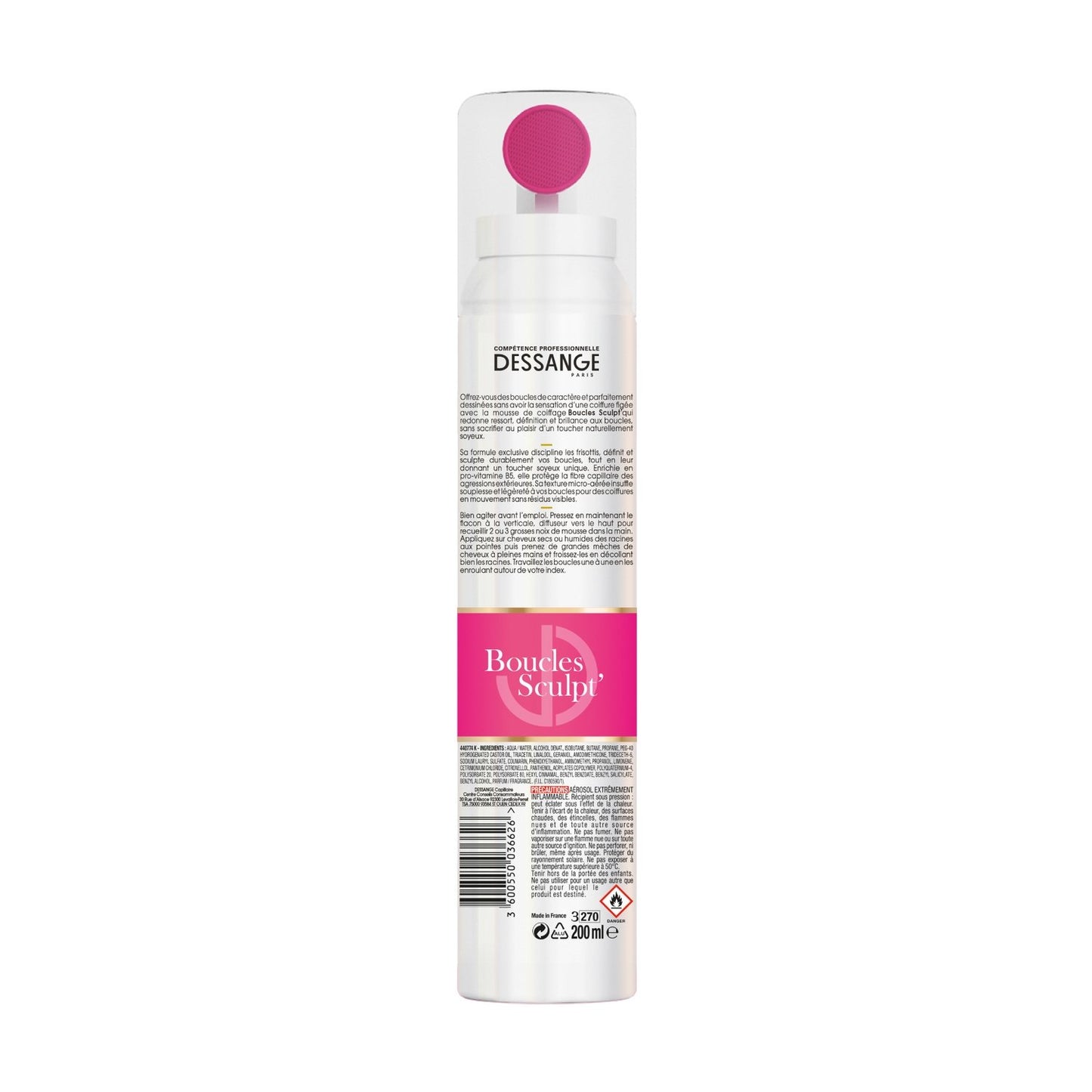 Mousse Boucles Sculpt Contrôle Anti-Frisottis DESSANGE