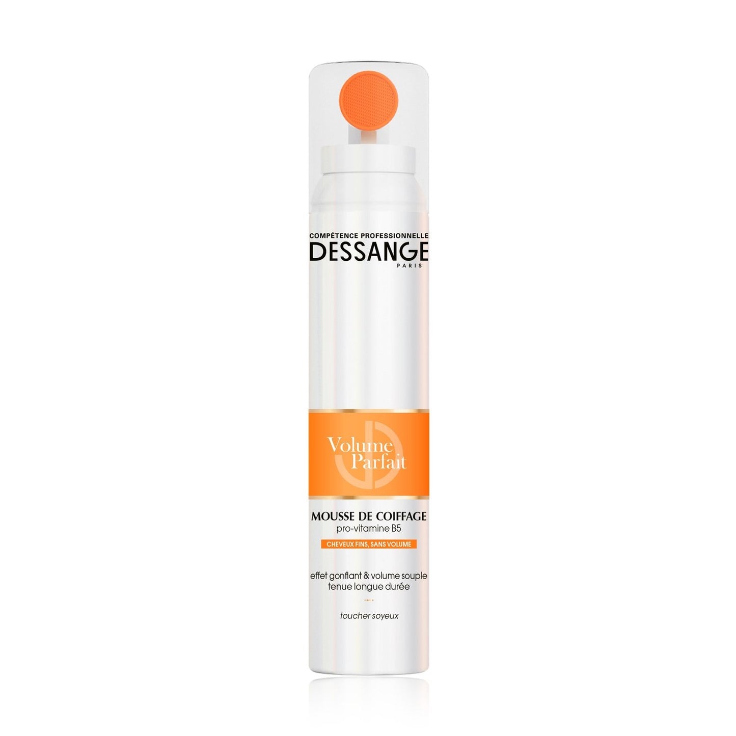 Mousse Coiffante Volume Parfait Effet Gonflant Pro-Vitamine B5 DESSANGE le spray de 200mL