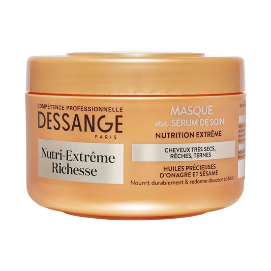 Masque Nutri Extrême Richesse Cheveux Secs DESSANGE le flacon de 250mL