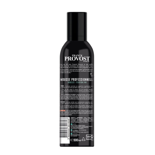 Mousse Coiffante Expert Boucles Fixation Forte 24H FRANCK PROVOST