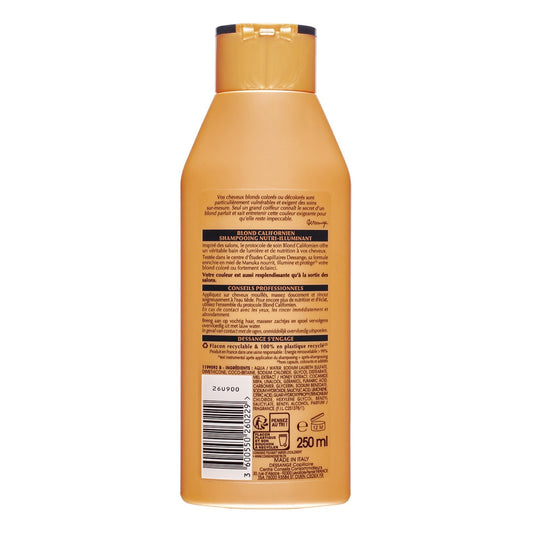 Shampoing Blond Californien Nutri-Illuminant Cheveux Blonds Colorés DESSANGE