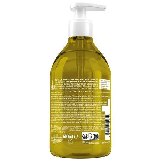 Savon Liquide Extra Pur de Marseille Olive SAVON LE NATUREL