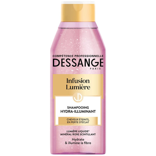 Shampoing Hydra-Illuminant Cheveux Éteints Minéral Rose Scintillant DESSANGE