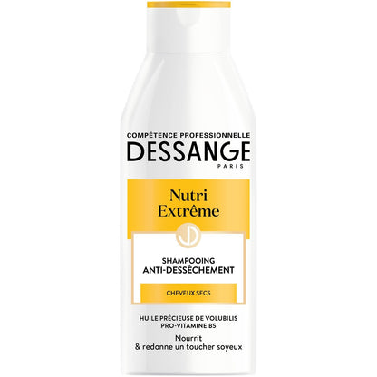 Anti-Dryness Shampoo for Dry Hair with Precious Morning Glory Oil Pro-Vitamin B5 DESSANGE
