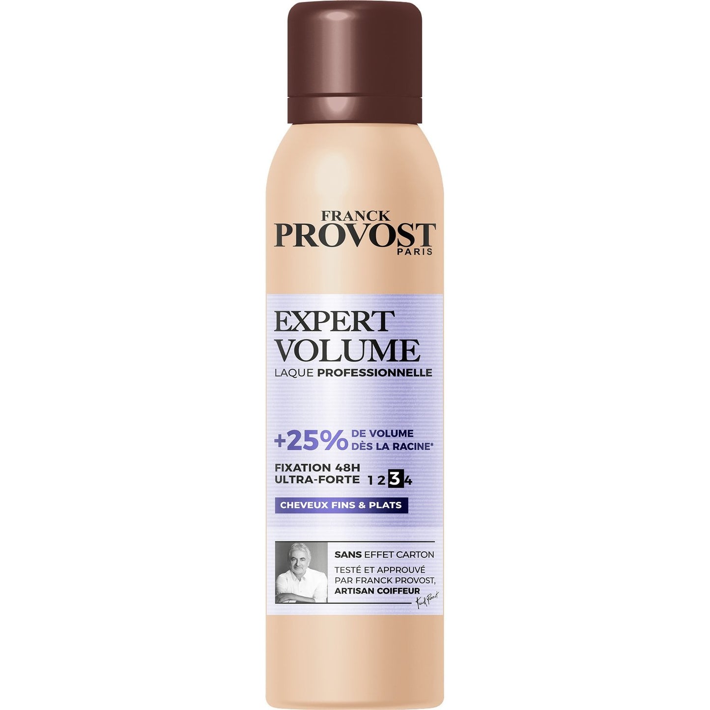 Laque Professionnelle Compressée Volume Fixation Ultra Forte FRANCK PROVOST