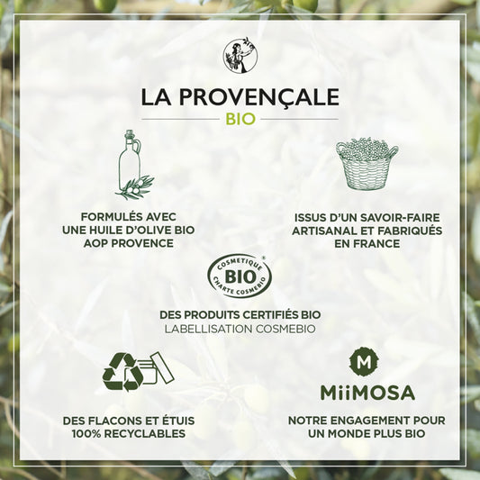 Sérum Visage Nuit Anti-Âge Bio de Jouvence LA PROVENCALE BIO