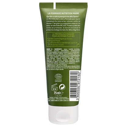 Intensive Nährhandcreme 99 % natürlichen Ursprungs mit Bio-Olivenöl LA PROVENCALE