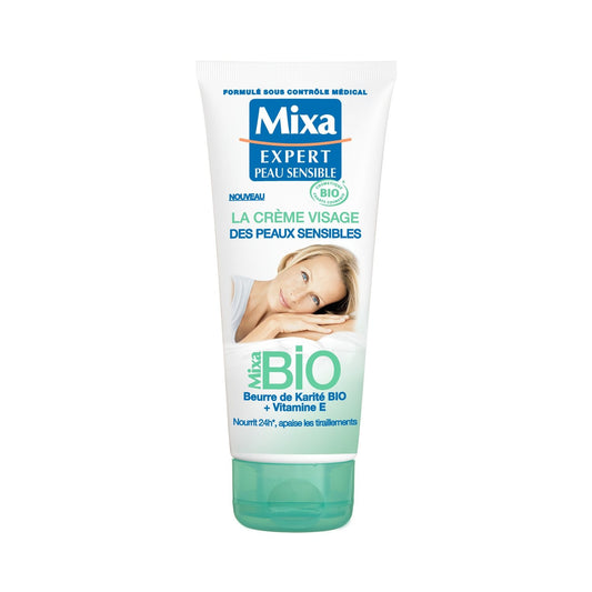 Crème Hydratante Bio Peaux Sensibles MIXA le tube de 100mL