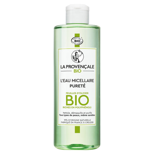 Eau Micellaire Bio Pureté LA PROVENCALE BIO le flacon de 400mL
