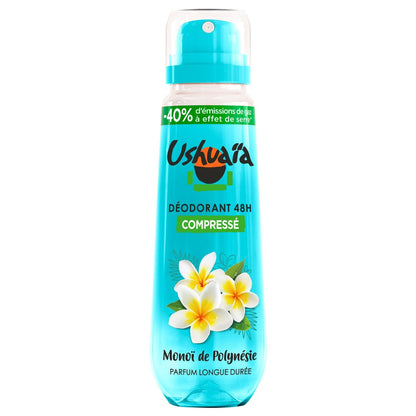 USHUAIA Polynesian Monoï Compressed Spray Deodorant