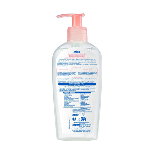Eau Micellaire Anti-Dessèchement Peau Sensible MIXA