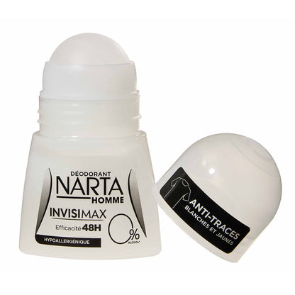 Invisimax NARTA 48h Hypoallergenic 0% Alcohol Men's Deodorant