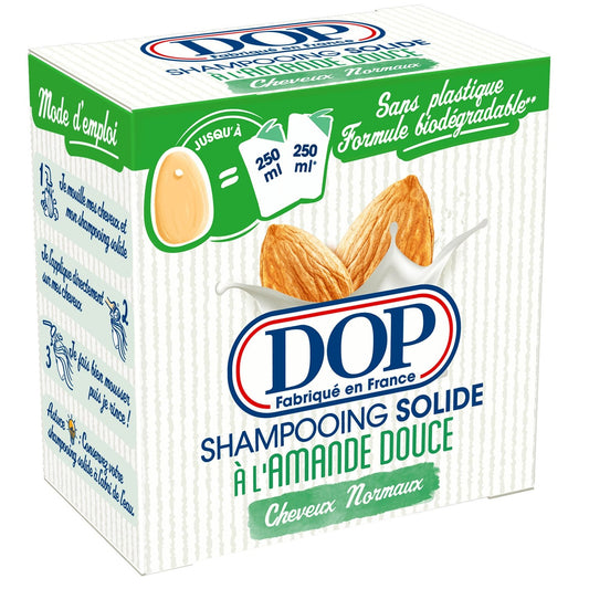 Shampoing Solide Douceur Cheveux Normaux Amande Douce DOP