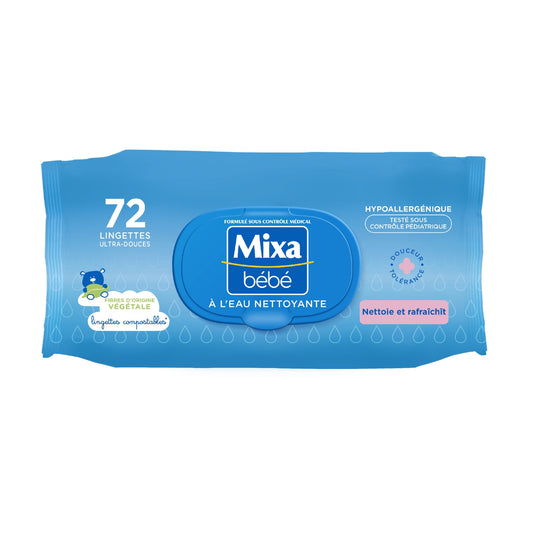 MIXA BEBE Cleansing Water Baby Wipes