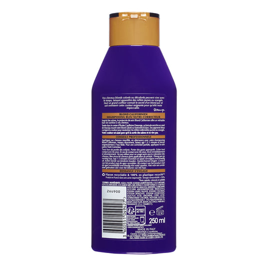Nutri-Corrective Shampoo for Colored or Bleached Blonde Hair with Nourishing Manuka Honey DESSANGE