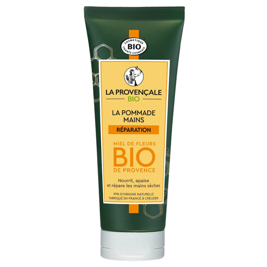 Crème Main Sèches Bio Miel de Fleurs Bio de Provence Réparation LA PROVENCALE le tube de 75mL