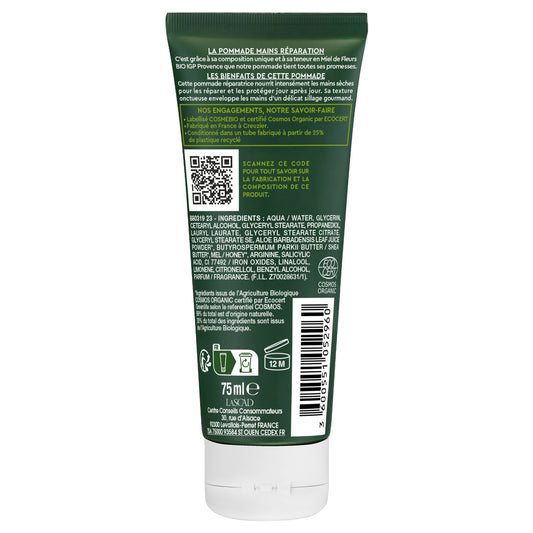 Organic Dry Hand Cream Organic Flower Honey from Provence Repair LA PROVENCALE