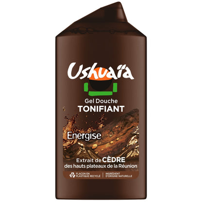 USHUAIA Toning Shower Gel for Men with Cedar Extract