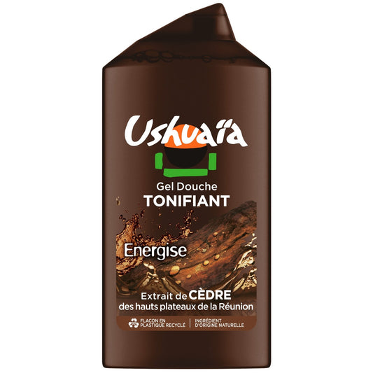 USHUAIA Toning Shower Gel for Men with Cedar Extract