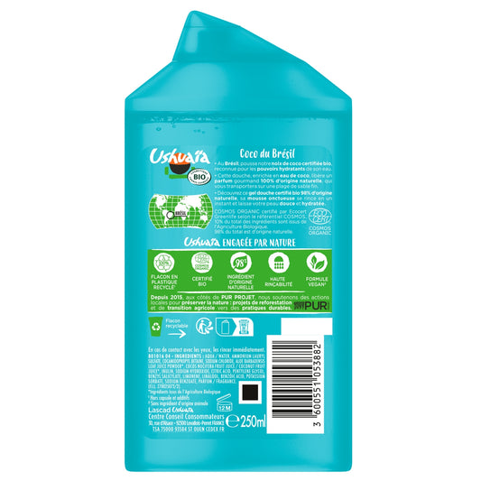 USHUAIA Organic Moisturizing Coconut Shower Gel