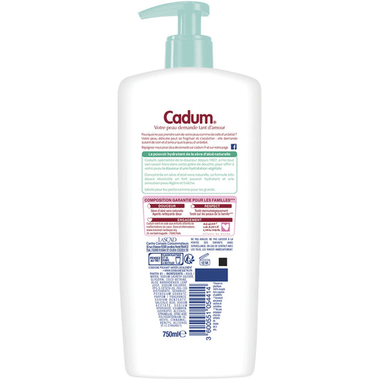 CADUM Aloe Vera Moisturizing Shower Gel