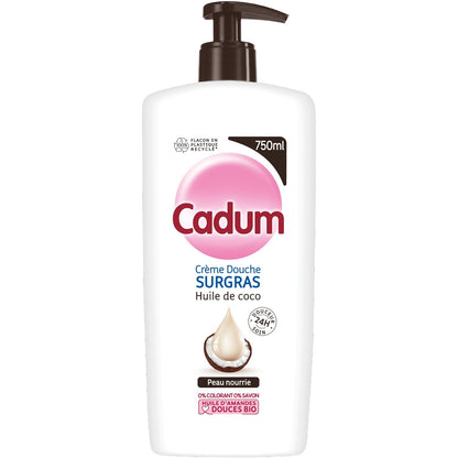 CADUM Softening Coconut Surgras Shower Cream