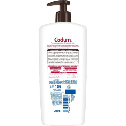 CADUM Softening Coconut Surgras Shower Cream