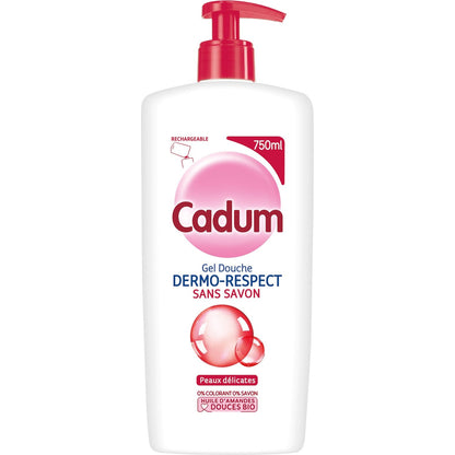 CADUM Organic Sweet Almond Oil Dermo-Respect Shower Gel
