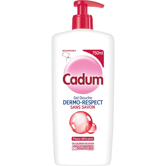 CADUM Organic Sweet Almond Oil Dermo-Respect Shower Gel