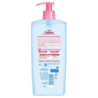 CADUM Hypoallergenes Bio-Süßmandelöl-Baby-Reinigungswasser