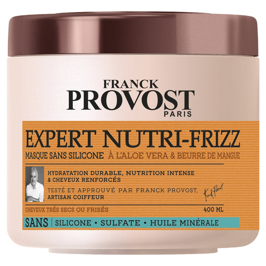 Silicone-Free Mask for Curly Hair Nutri-Frizz FRANCK PROVOST