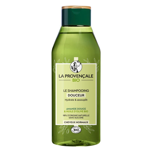 Organic Almond &amp; Olive Oil Shampoo for Normal Hair Softness LA PROVENÇALE BIO