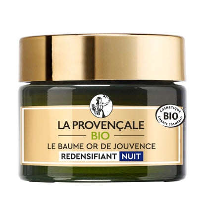 Organic Anti-Aging Night Face Cream Gold of Youth LA PROVENÇALE BIO