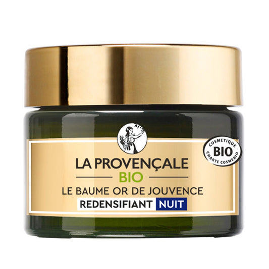 Organic Anti-Aging Night Face Cream Gold of Youth LA PROVENÇALE BIO