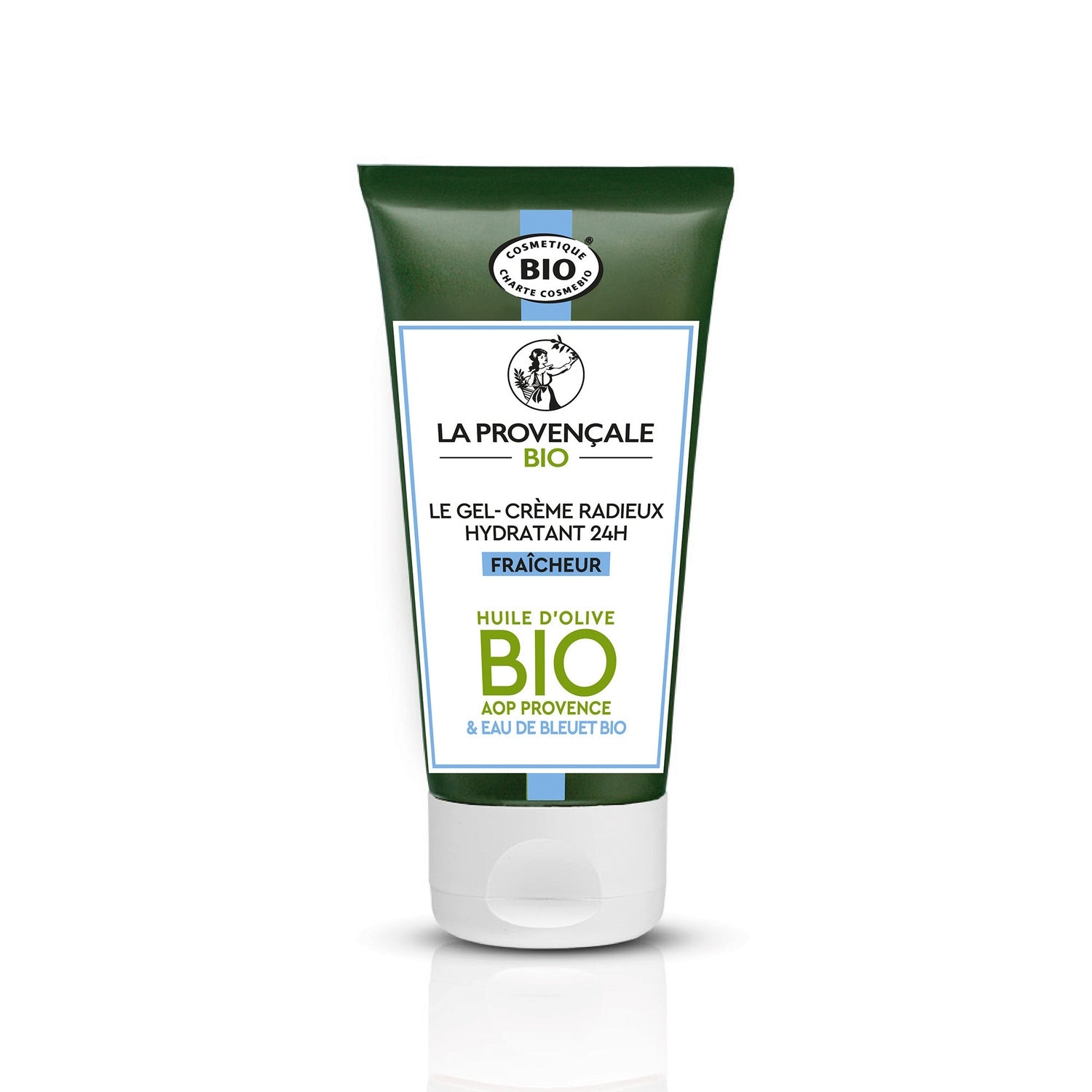 Gel crème Hydratant Visage Jour et Nuit Peau Fraîche et Lisse Non Grasse Olive et Bleuet Bio La Provençale Bio LA PROVENCALE BIO 