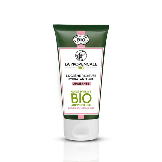 Organic 48h Soothing Radiant Moisturizing Face Cream LA PROVENCALE BIO