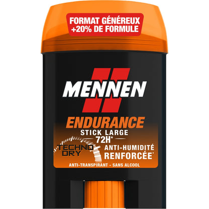 MENNEN Men's 72h Endurance Stick Deodorant