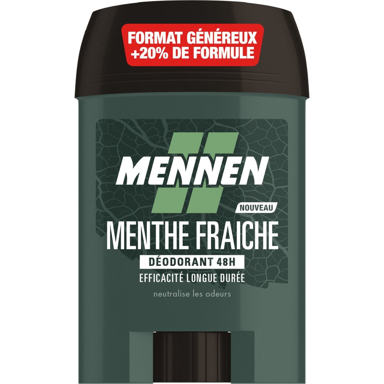 Déodorant Stick Homme Naturel Longue Durée Menthe Fraîche MENNEN le stick