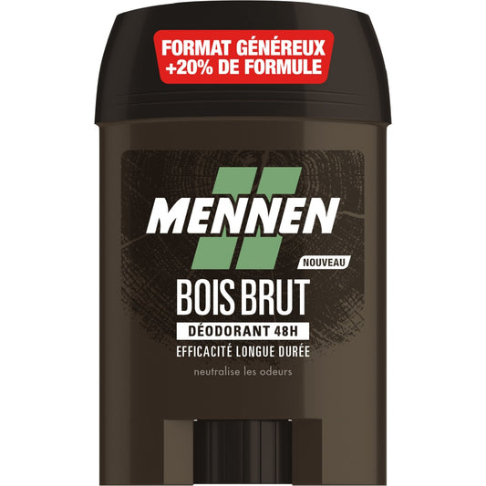 Déodorant Stick Homme Anti-Transpirant 48h Bois Brut MENNEN le stick