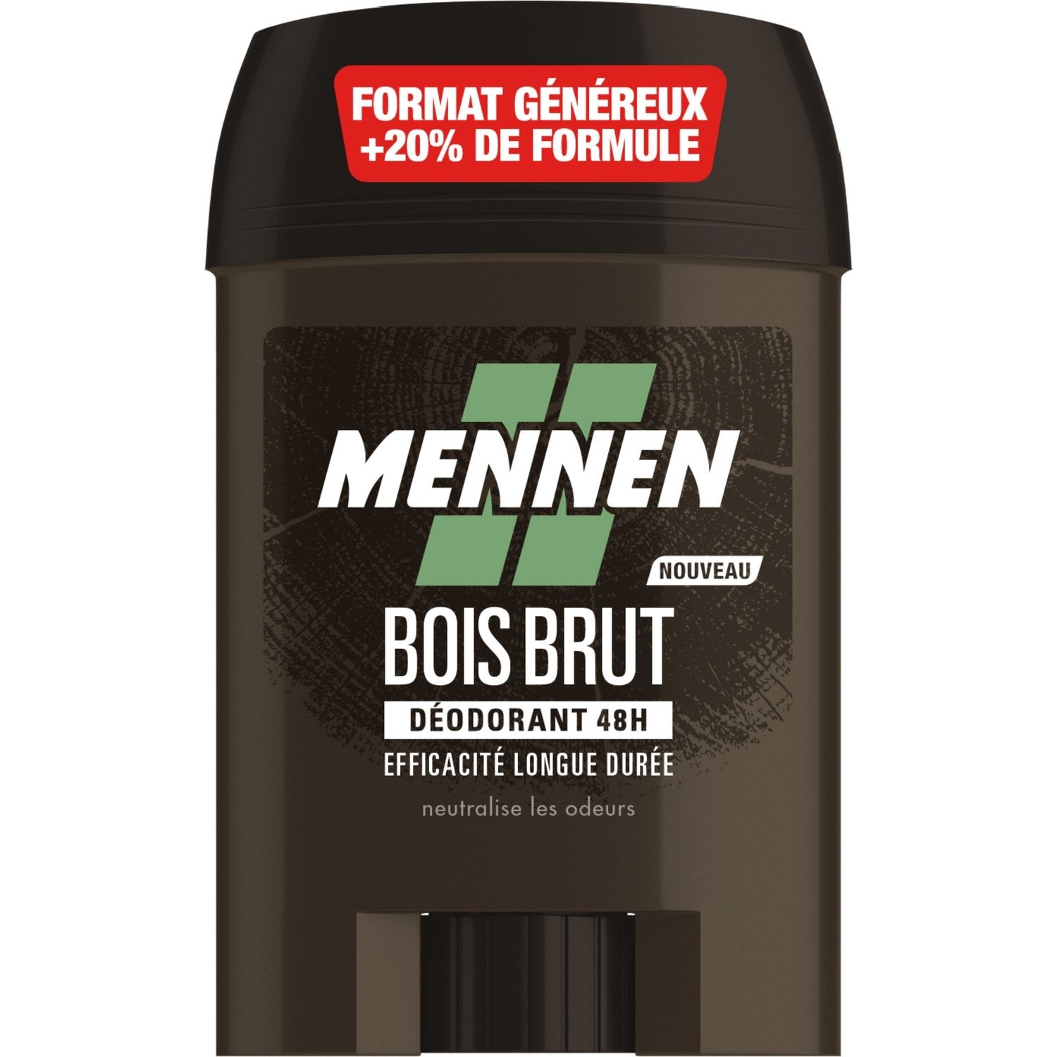 Déodorant Stick Homme Anti-Transpirant 48h Bois Brut MENNEN le stick