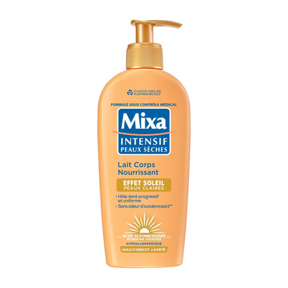 MIXA Clear Skin Sun Effect Body Lotion with Apricot and Shea Oil
