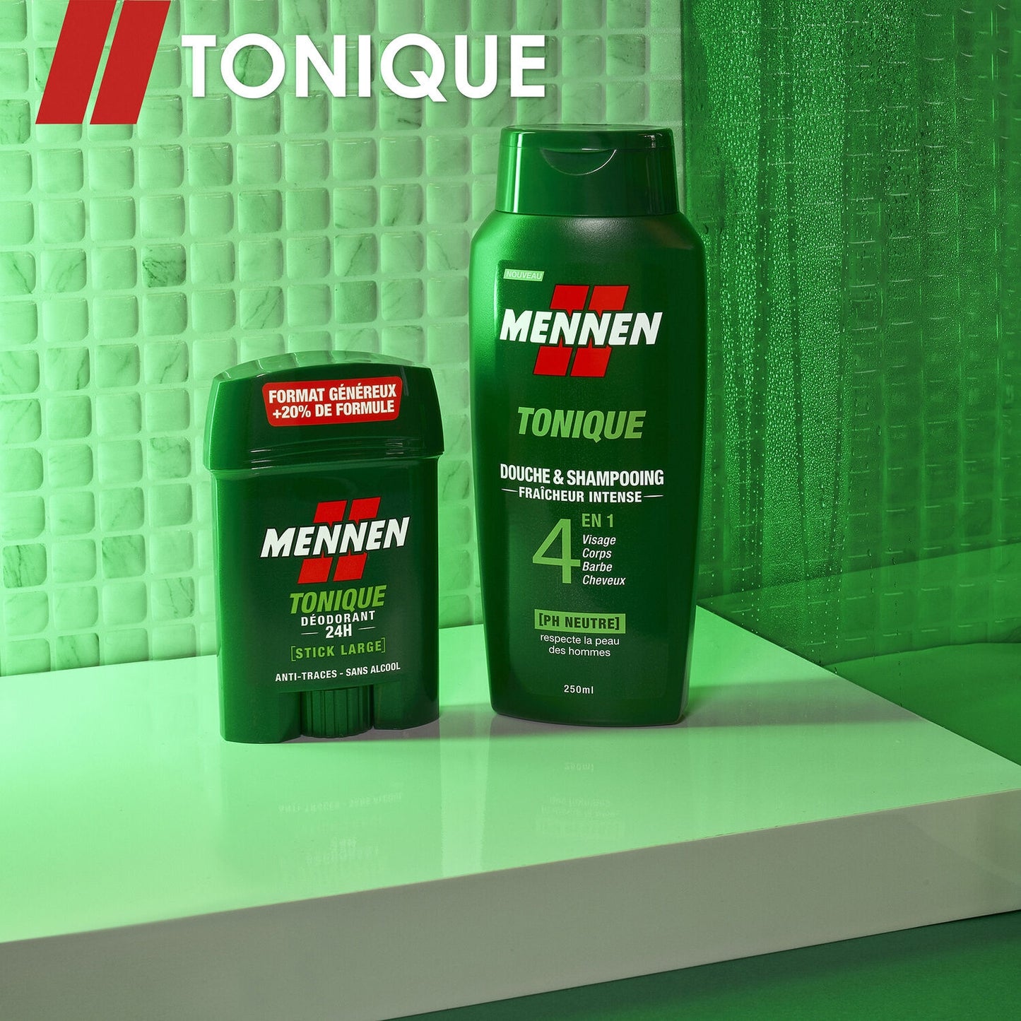 Gel Douche Homme Tonique MENNEN