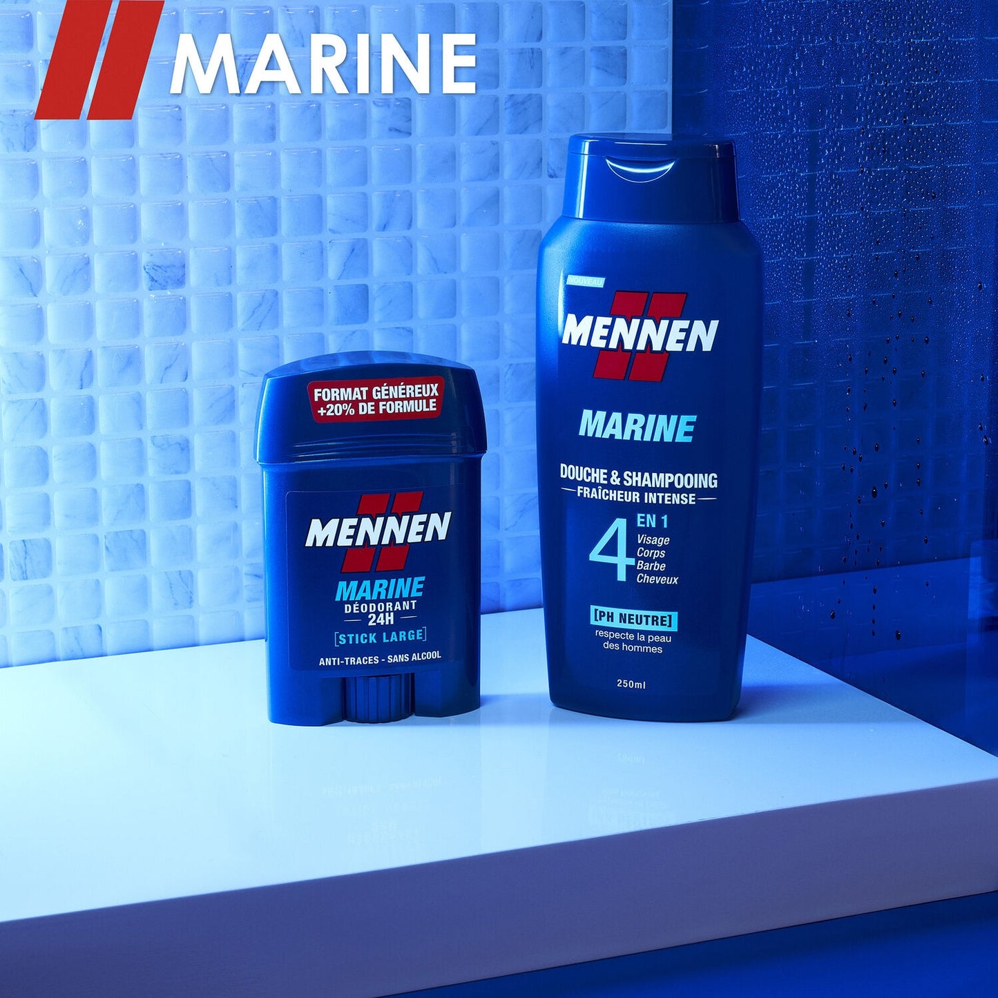 Gel Douche Homme Marine MENNEN