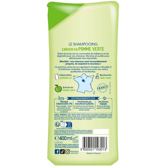 Shampoing Très Doux Pomme Verte DOP
