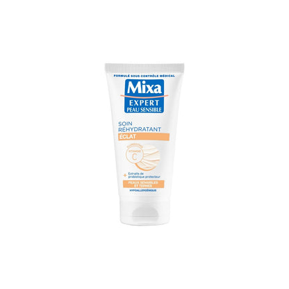 Crème Soin Corps Réhydratant Eclat pour Peau Sensible & Terne MIXA