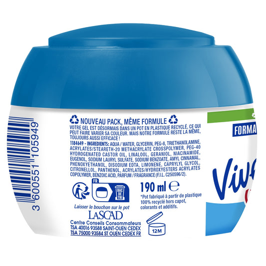 Gel Coiffant Effet Mouillé Fixation Force 5 VIVELLE DOP