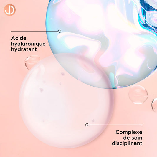 Après-Shampoing Hydratant Démêlant Cheveux Indisciplinés Acide Hyaluronique Hydra Brush Sans Silicone DESSANGE