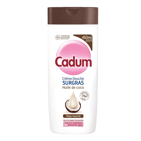 CADUM Coconut Shower Gel and Surgras Shower Cream