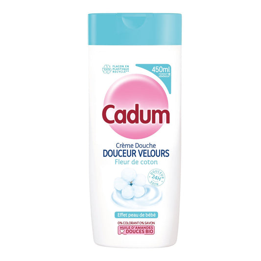 CADUM Cotton Flower Velvet Shower Gel Shower Cream